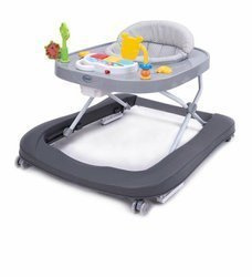 Chodzik/pchacz dziecięcy WALK' N PUSH - Ciemnoszary