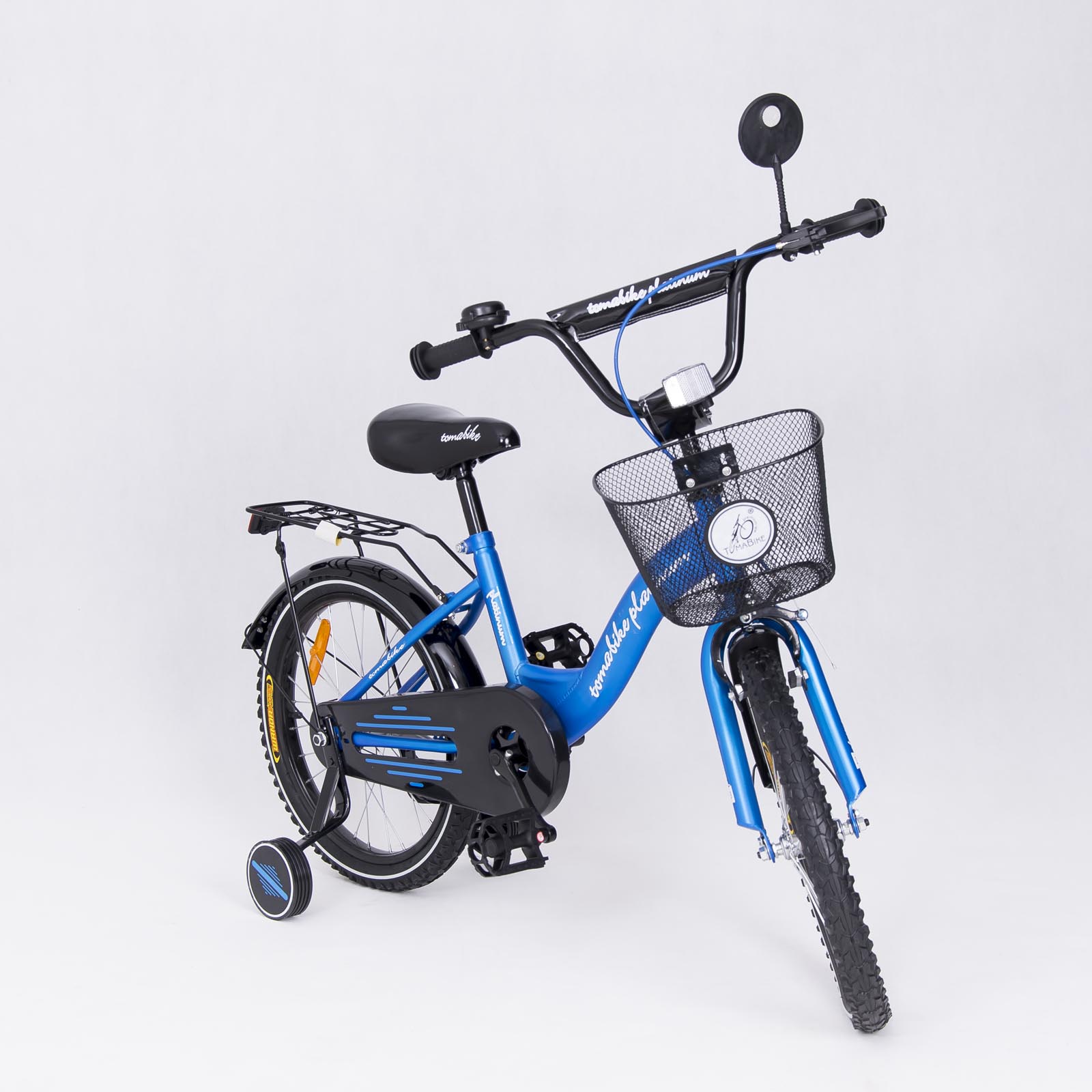 Rower dziecięcy BMX 18 cali - niebieski - RUNO BABY