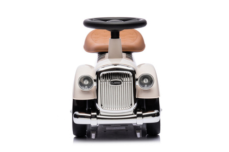 Jeździk RETRO z miękkimi kołami - KREMOWY