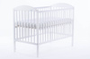 Łóżeczko drewniane LULAYA - BIAŁY
