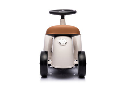 Jeździk RETRO z miękkimi kołami - KREMOWY