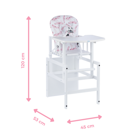 Krzesełko do karmienia dla dziecka ANTONIO - LUISA