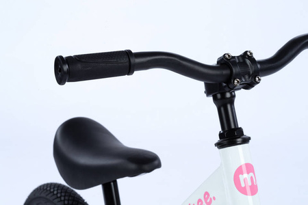 Rowerek biegowy JACOB - GLOSSY WHITE & SWEET PINK