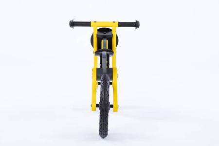 Drewniany rowerek biegowy - ALEX - SUNNY YELLOW