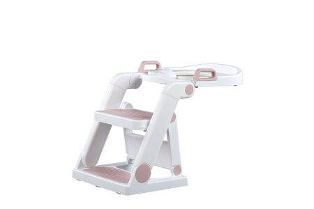 Nakładka na sedes z drabinką - Baby Ladder Potty - baby PINK