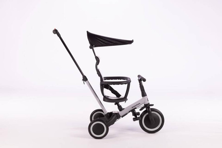 Rowerek trójkołowy/biegowy MIKE 6w1 PRO - COOL GREY