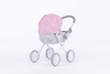 Wózek głęboki dla lalek SUSIE - SWEET PINK and GREY