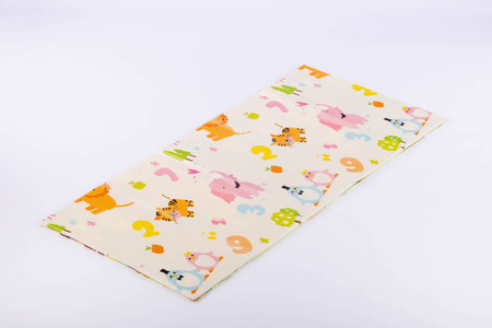 Mata piankowa duża składana NUMBERS & GIRAFFE