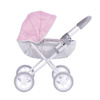 Wózek głęboki dla lalek SUSIE - SWEET PINK and GREY