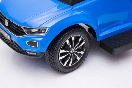 Jeździk z prowadnikiem VOLKSWAGEN T-ROCK - NIEBIESKI + rejestracja