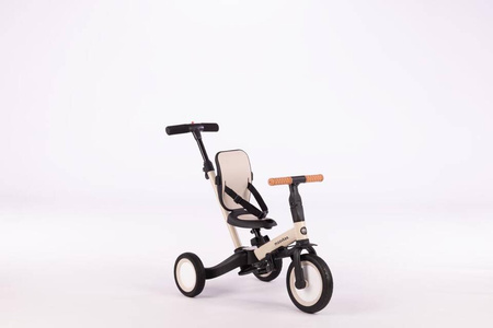 Rowerek trójkołowy/biegowy MIKE 6w1 PRO - PRETTY NUDE