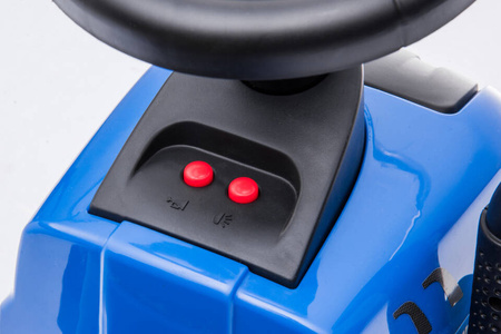 Jeździk / traktor z przyczepą - NEW HOLLAND - ŻÓŁTY + rejestracja