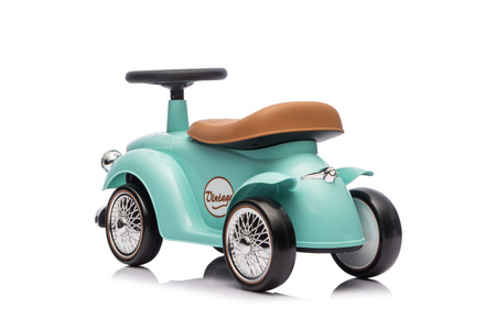Jeździk RETRO z miękkimi kołami - MIĘTOWY