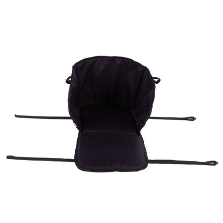 Zestaw Drewniane sanki BUKOWE "Maluch" z oparciem i siedzeniem parcianym + sznurek z uchwytem +popychacz + materacyk