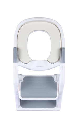 Nakładka na sedes z drabinką - Baby Ladder Potty - moonlight GREY