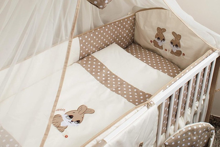 Pościel dziecięca RABBIT - BEŻOWY