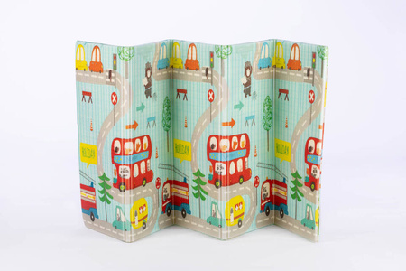 Mata piankowa dwustronna duża 180x200 cm - RIDE & FLY