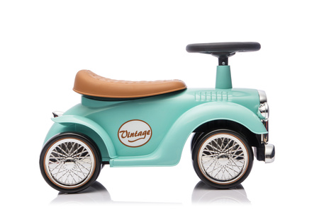 Jeździk RETRO z miękkimi kołami - MIĘTOWY