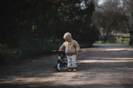 Rowerek trójkołowy/biegowy MIKE 6w1 - PRETTY NUDE