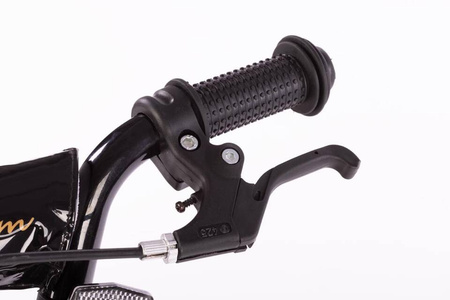 Rower dziecięcy PLATINUM XXIV 14 cali z prowadnikiem PLUS - ZŁOTY