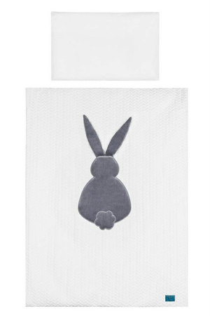 Pościel dziecięca - 5 elementowa KRÓLICZEK - ECRU