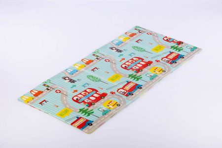 Mata piankowa dwustronna duża 180x200 cm - RIDE & FLY