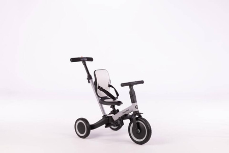 Rowerek trójkołowy/biegowy MIKE 6w1 PRO - COOL GREY