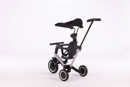 Rowerek trójkołowy/biegowy MIKE 6w1 PRO - COOL GREY