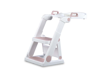 Nakładka na sedes z drabinką - Baby Ladder Potty - baby PINK