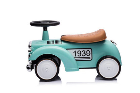 Jeździk RETRO z miękkimi kołami - MIĘTOWY