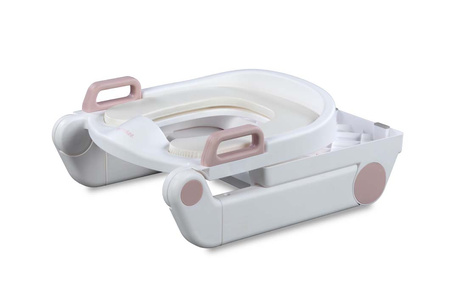 Nakładka na sedes z drabinką - Baby Ladder Potty - baby PINK