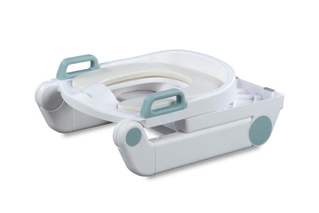 Nakładka na sedes z drabinką - Baby Ladder Potty - ocean BLUE