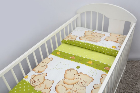 Pościel dziecięca PRZYJACIELE - ZIELONY