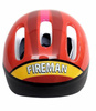 Kask rowerowy dziecięcy  SPOKEY -FIREMAN- CZERWONY