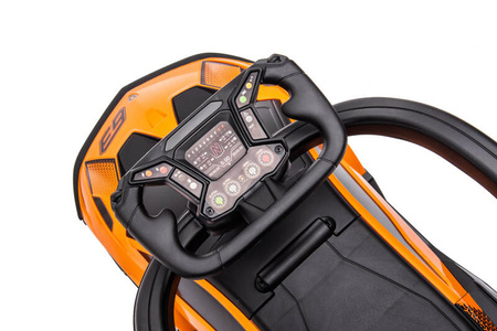 Jeździk z prowadnikiem LAMBORGINI (na licencji) gumowe koła - ZIELONY + rejestracja