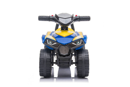 Jeździk QUAD - GOODYEAR - ŻÓŁTY / NIEBIESKI + rejestracja