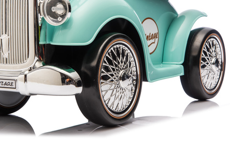 Jeździk RETRO z miękkimi kołami - MIĘTOWY