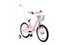 Rower dziecięcy TOMABIKE BMX PLATINUM 18 cali z prowadnikiem - JASNY RÓŻOWY