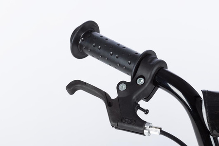 Rower dziecięcy TOMABIKE BMX 16 cali z prowadnikiem PLATINUM XXV - CZARNY / TURKUSOWY