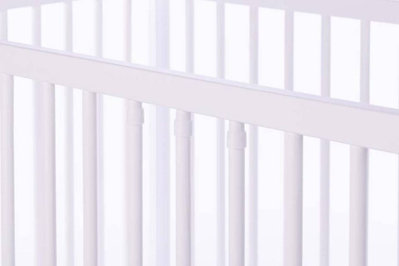 Łóżeczko drewniane PETIT FOX - BIAŁY