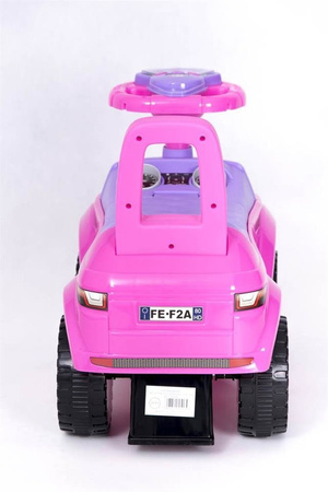 Jeździk dziecięcy samochodzik - RÓŻOWY
