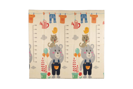 Mata piankowa duża 180x200 cm - BEAR & ROAD