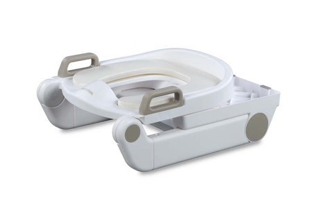 Nakładka na sedes z drabinką - Baby Ladder Potty - warm BEIGE