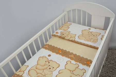 Pościel dziecięca PRZYJACIELE - BEŻOWY