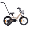 Rower dziecięcy BMX PLATINUM XXV 14 cali z prowadnikiem - ZŁOTY
