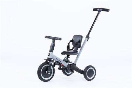 Rowerek trójkołowy/biegowy MIKE 6w1 - COOL GREY