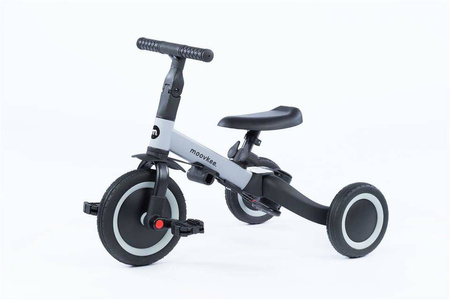 Rowerek trójkołowy/biegowy MIKE 6w1 - COOL GREY