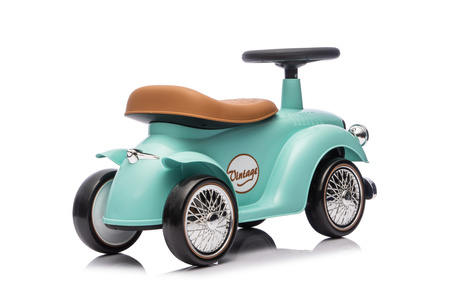 Jeździk RETRO z miękkimi kołami - MIĘTOWY