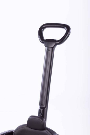 Jeździk z prowadnikiem na gumowych kołach i eko-skórzanym siedzeniem -MERCEDES-BENZ G 350 (licencja) - RÓŻOWY + rejestracja