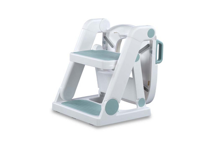 Nakładka na sedes z drabinką - Baby Ladder Potty - ocean BLUE